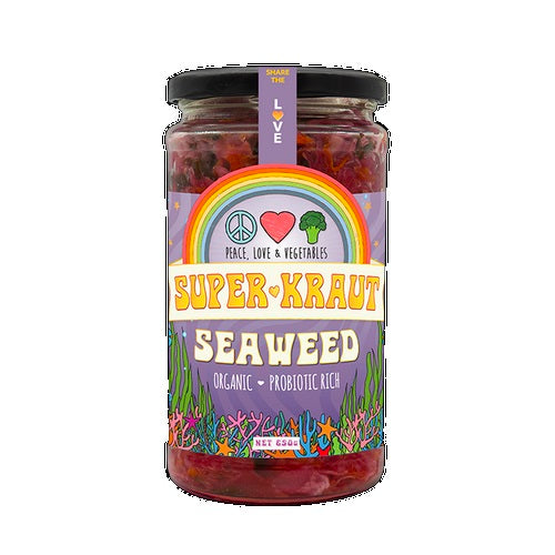 Peace Love Vegetables Superkraut Seaweed Reg 650g