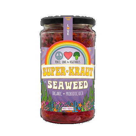 Peace Love Vegetables Superkraut Seaweed Reg 650g