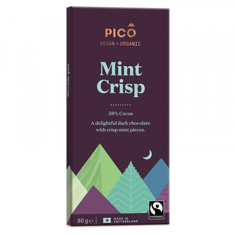 Pico Chocolate Mint Crisp 80g