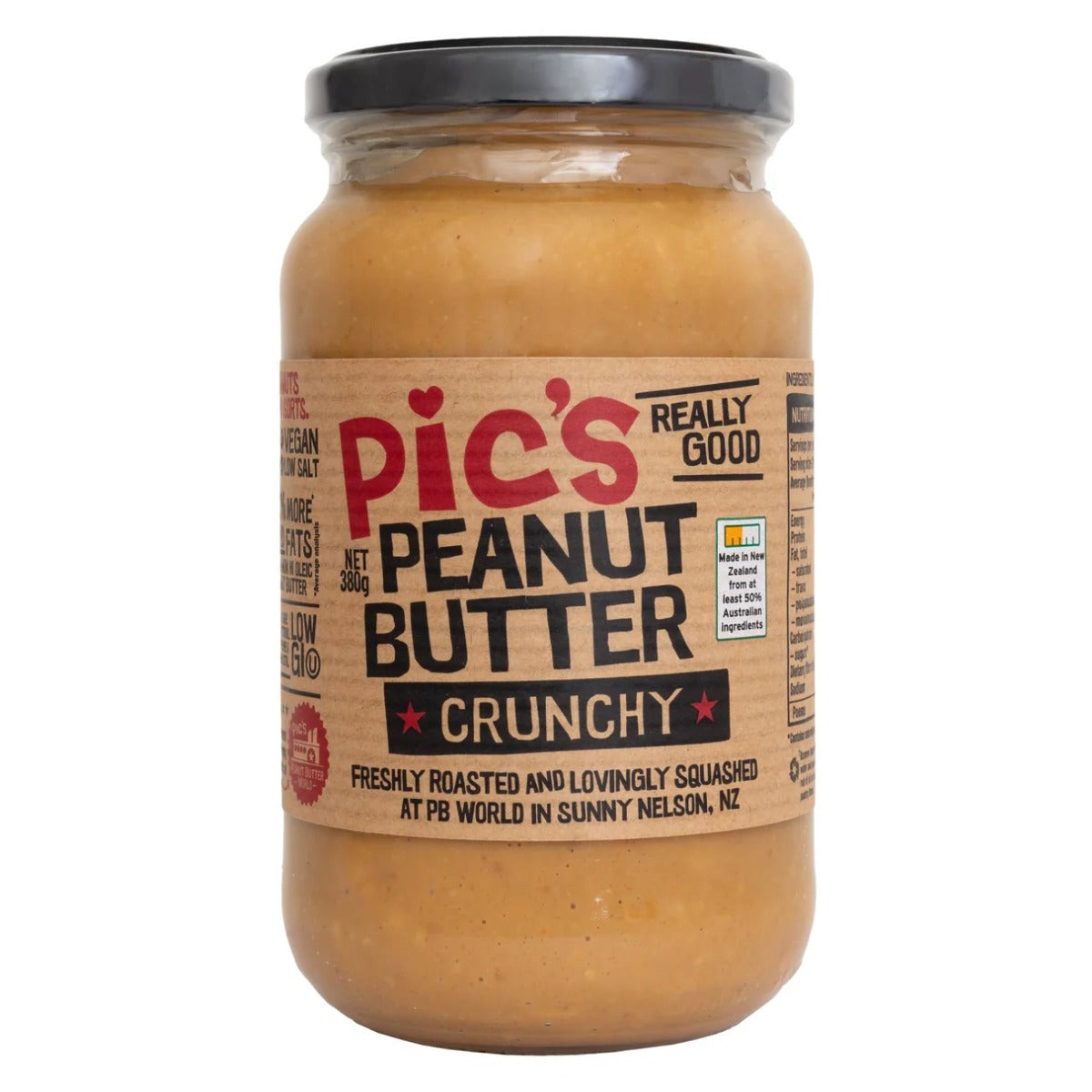 Pics Peanut Butter Crunchy 380g