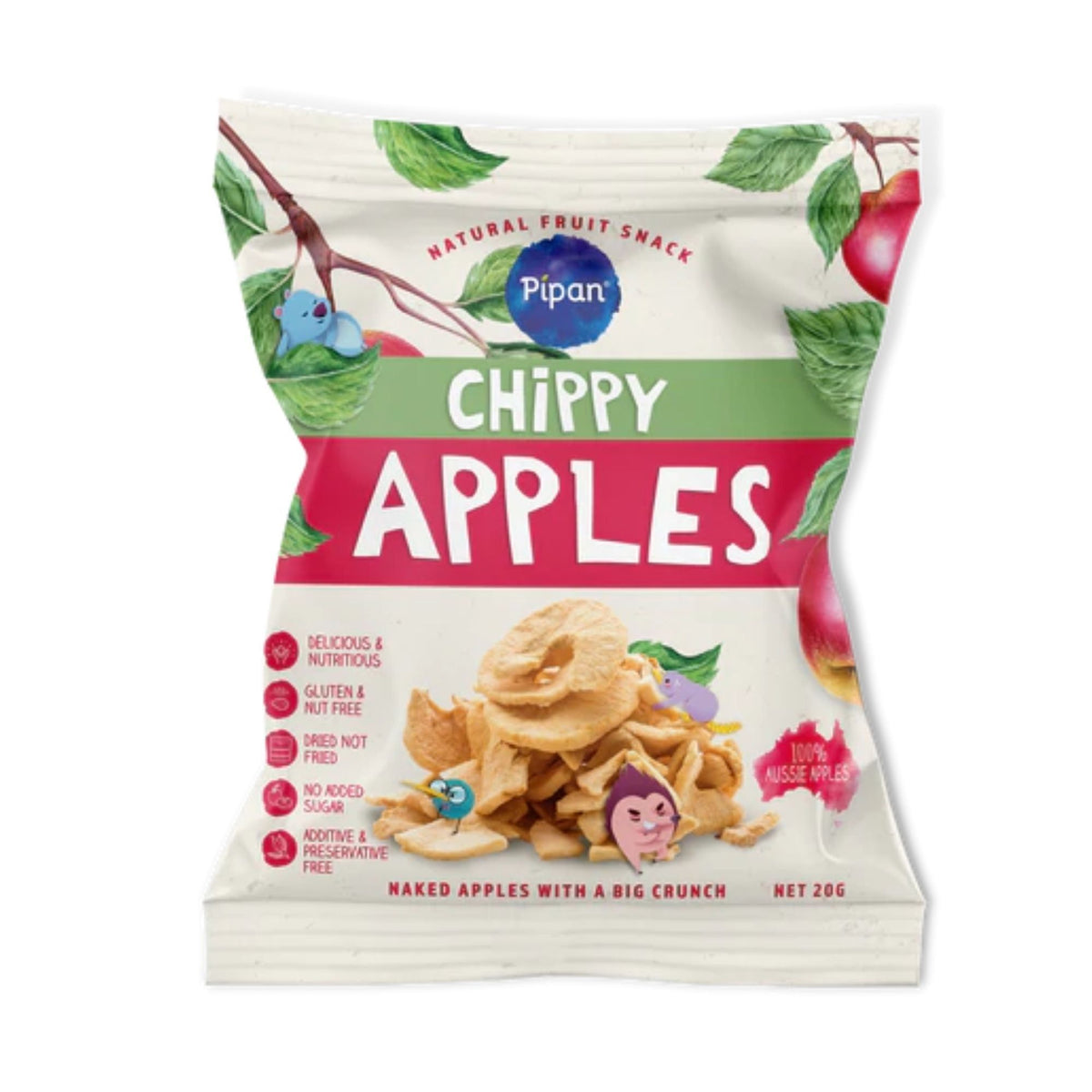 Pipan Chippy Apples 20g
