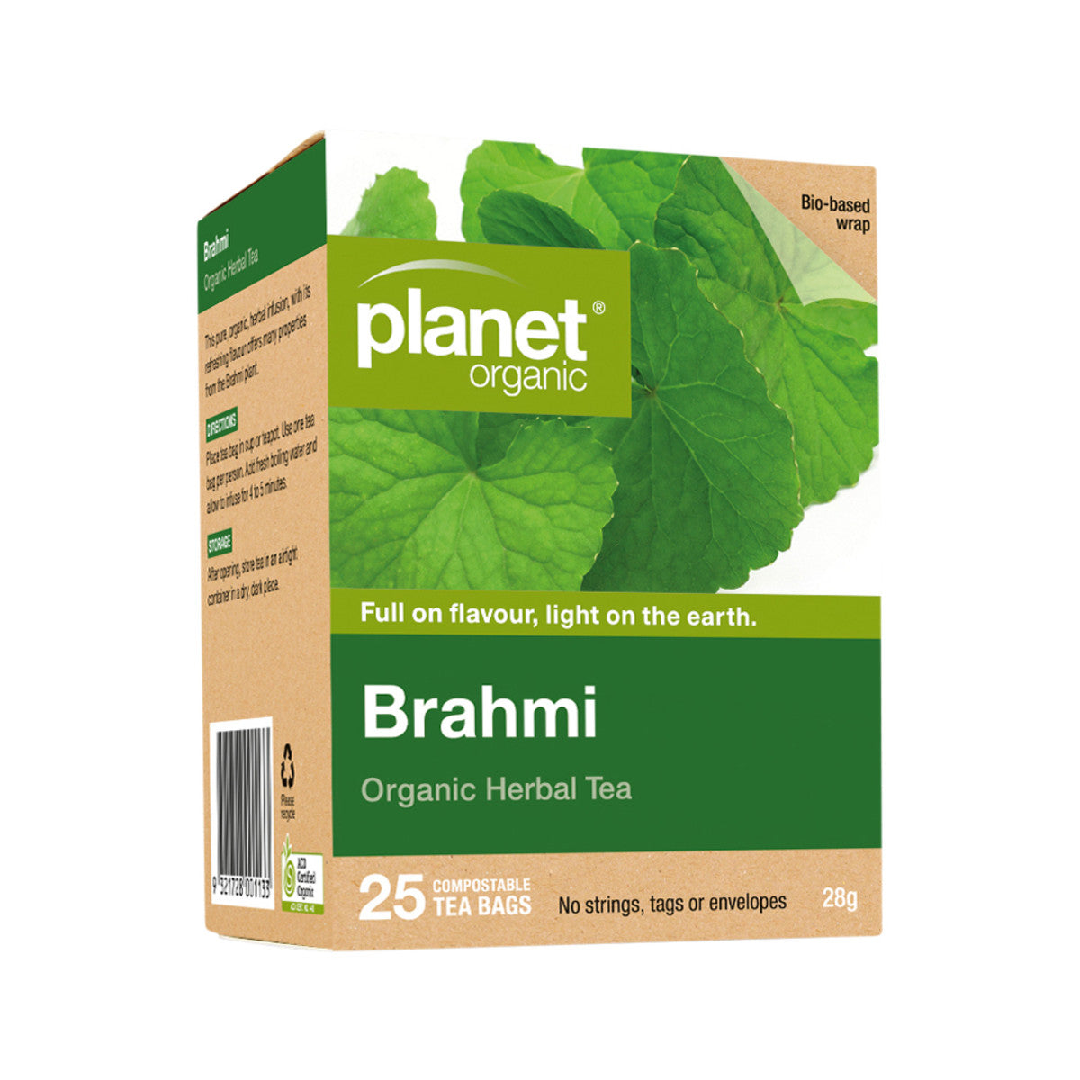 Planet Organic Herbal Tea Bag Brahmi 25