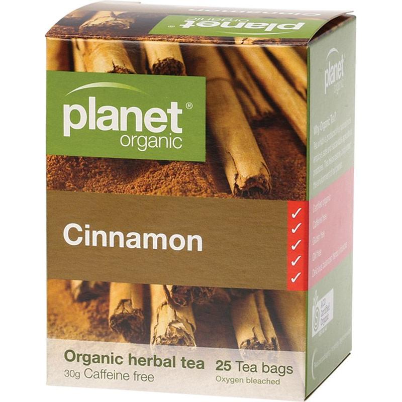 Planet Organic Herbal Tea Bag Cinnamon 25