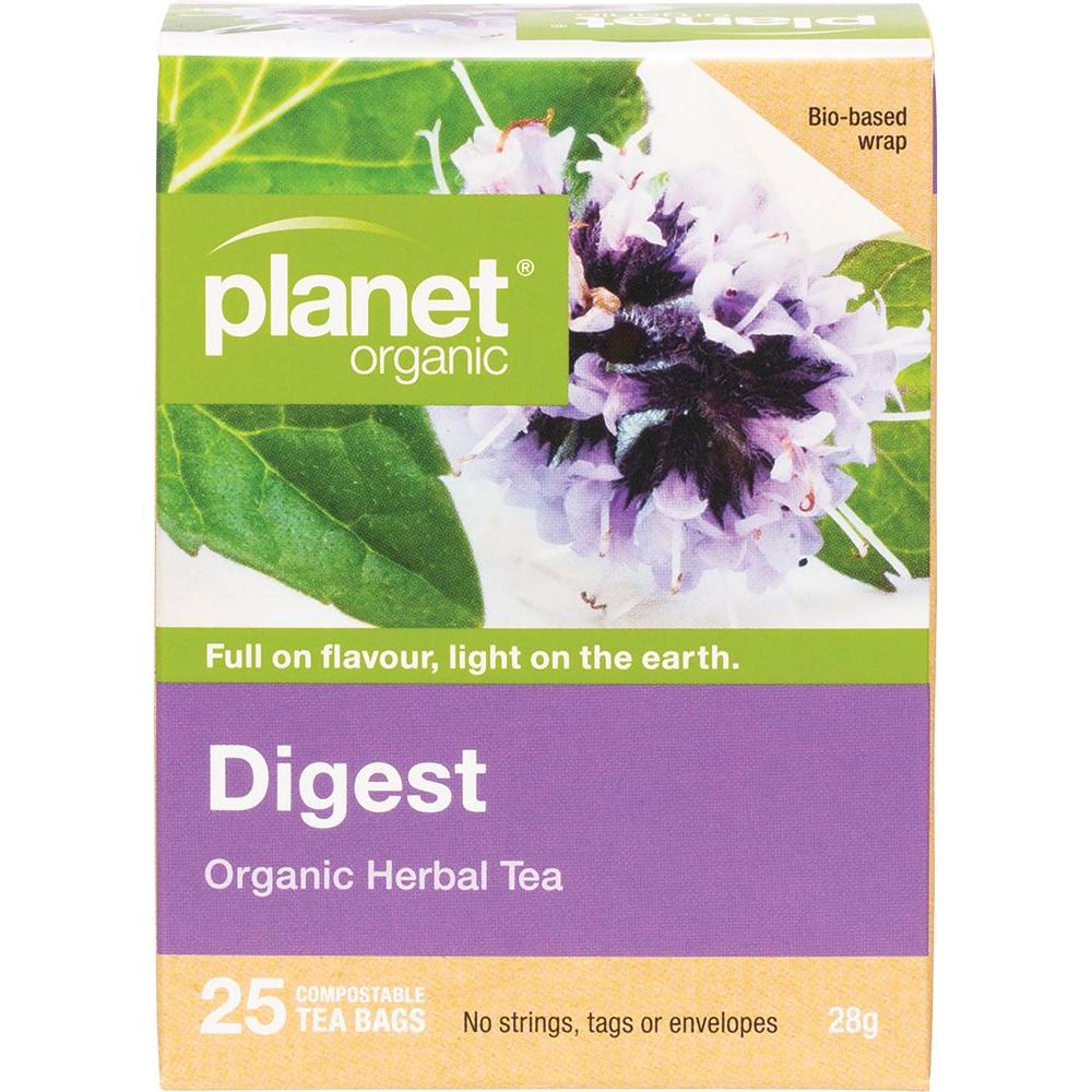 Planet Organic Herbal Tea Bag Digest 25