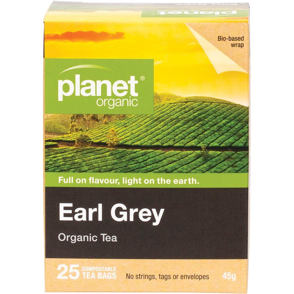 Planet Organic Herbal Tea Bag Earl Grey Energy 25