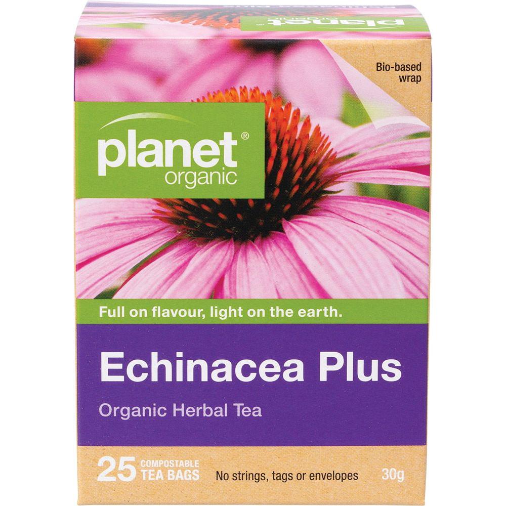 Planet Organic Herbal Tea Bag Echinacea Plus 25