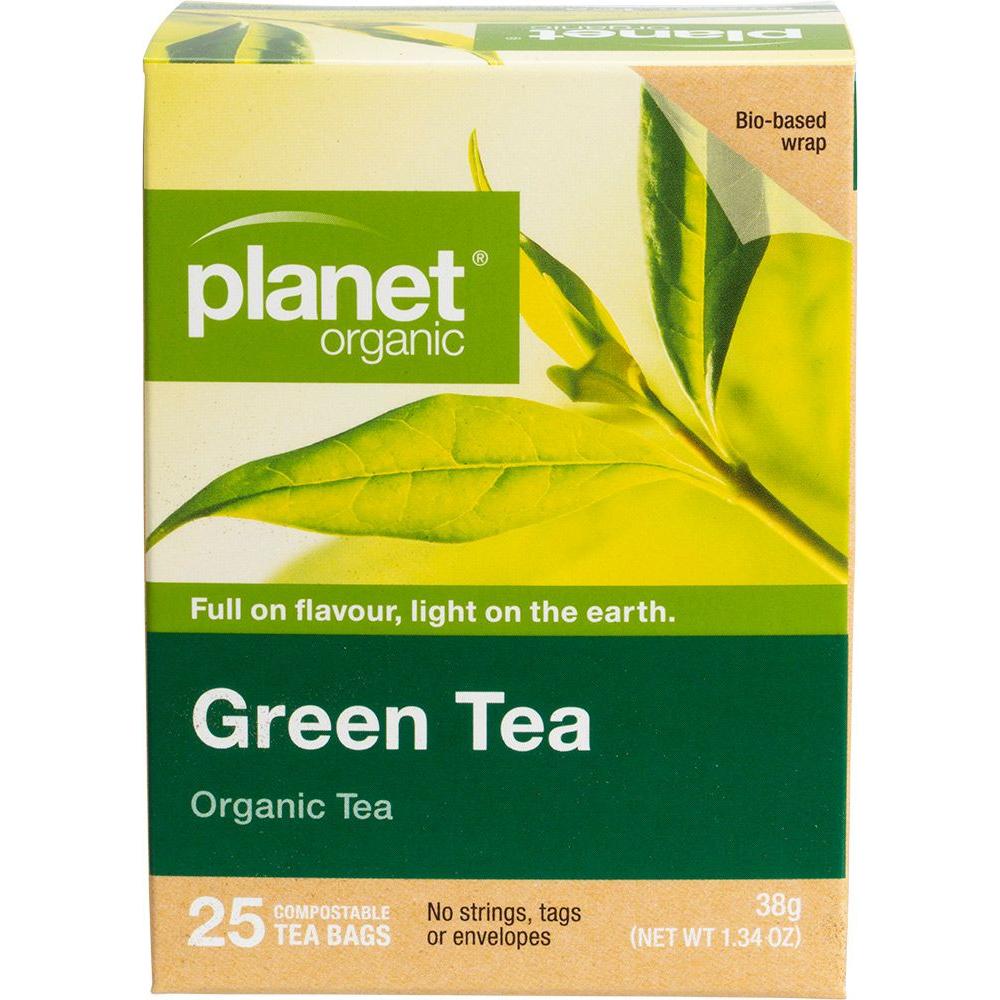 Planet Organic Herbal Tea Bag Green Tea 25