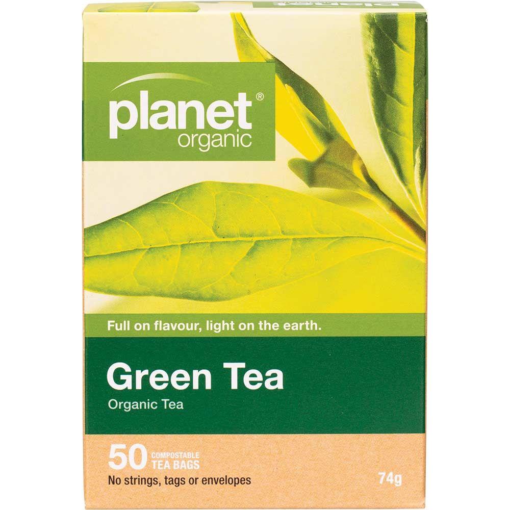 Planet Organic Herbal Tea Bag Green Tea 50
