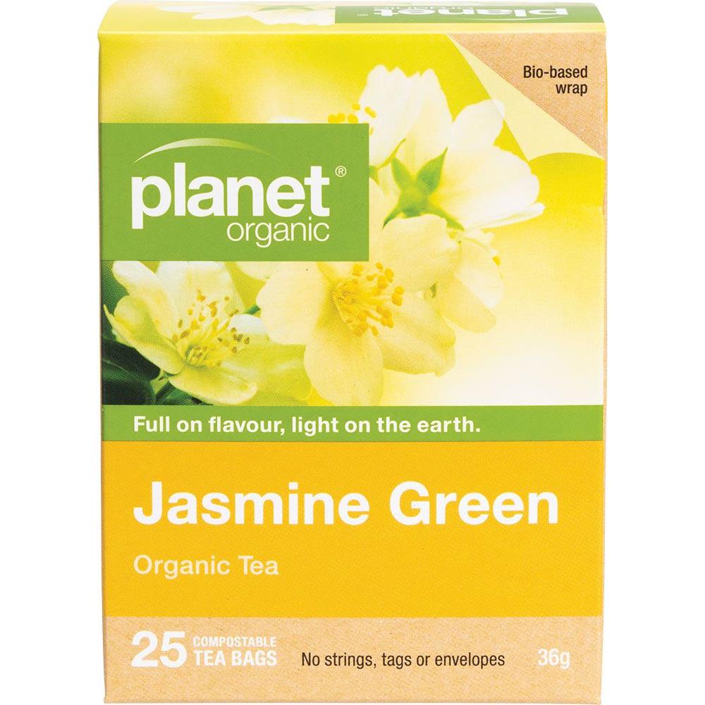 Planet Organic Herbal Tea Bag Jasmine Green 25