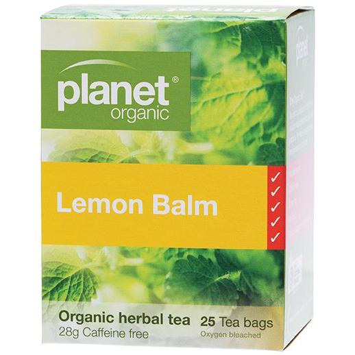 Planet Organic Herbal Tea Bag Lemon Balm 25g