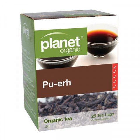 Planet Organic Herbal Tea Bag Puerh 25