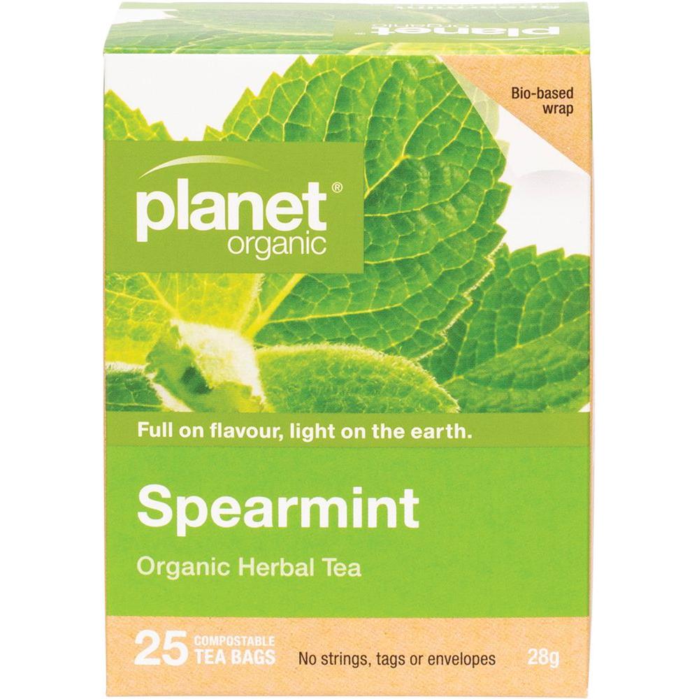 Planet Organic Herbal Tea Bag Spearmint 25