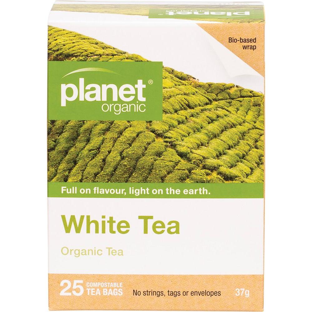 Planet Organic Herbal Tea Bag White Tea 25