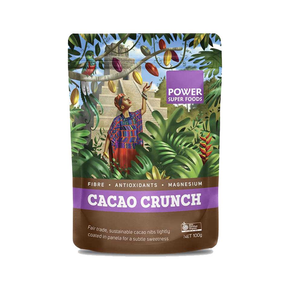 Power Super Foods Cacao Crunch Sweet Nibs 100g