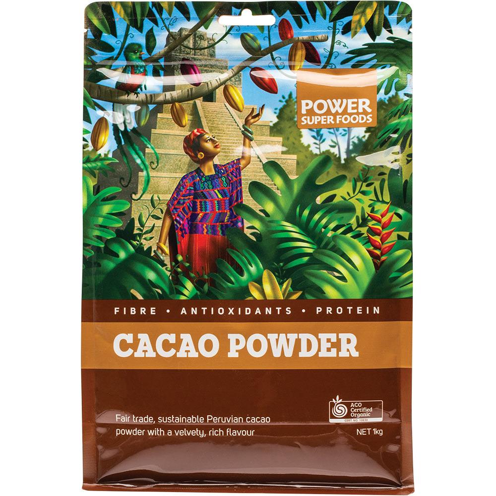 Power Super Foods Cacao Powder "The Origin Series" 1Kg
