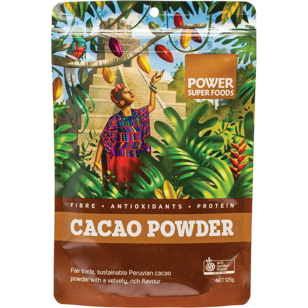 Power Super Foods Foods Cacao Powder "The Origin Series" 125g