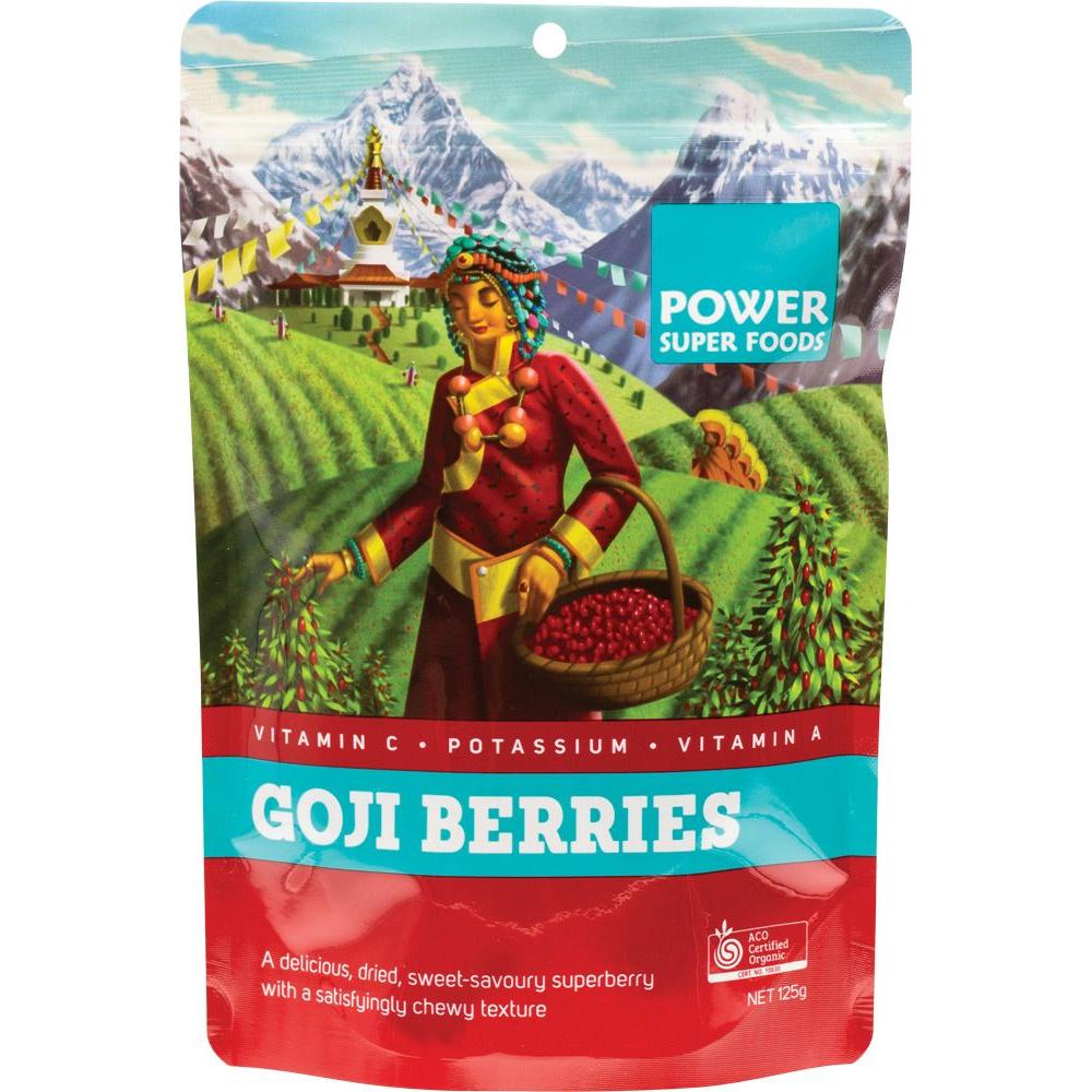 Power Super Foods Goji Berries "The Origin Series" 125g