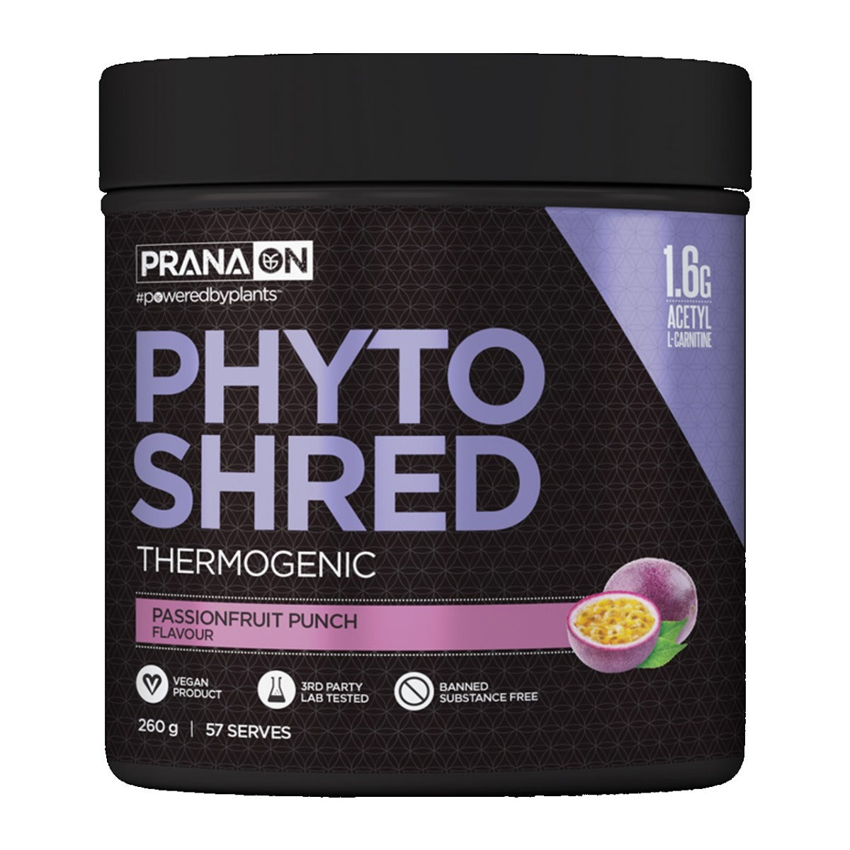 Prana On Phyto Shred Passionfruit Punch 260g