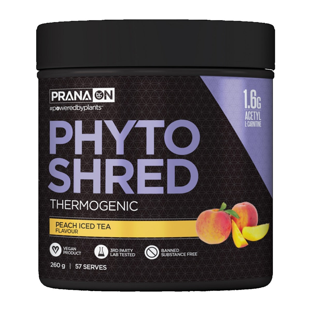 Prana On Phyto Shred Peach Ice Tea 260g