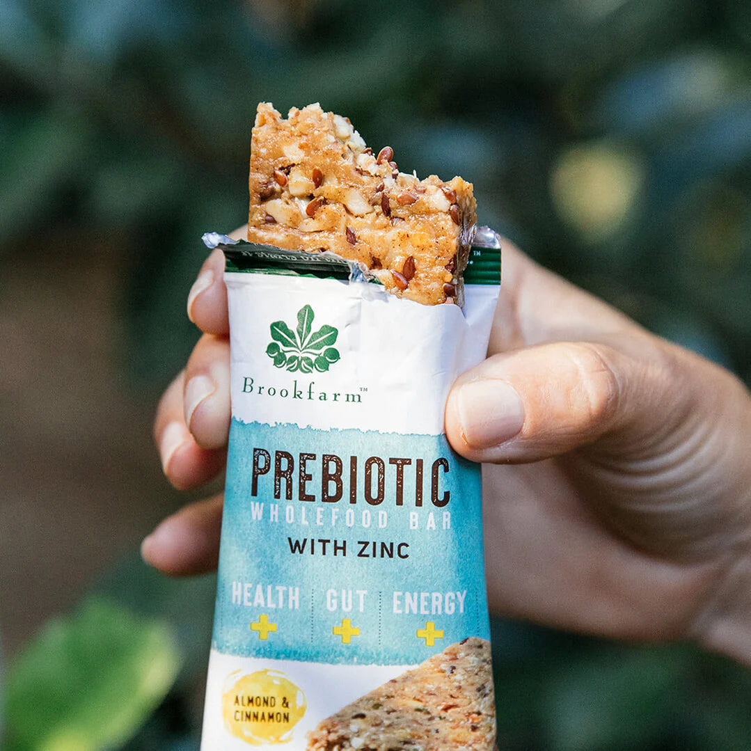 Brookfarm Almond & Cinnamon Prebiotic Wholefood Bar 40g