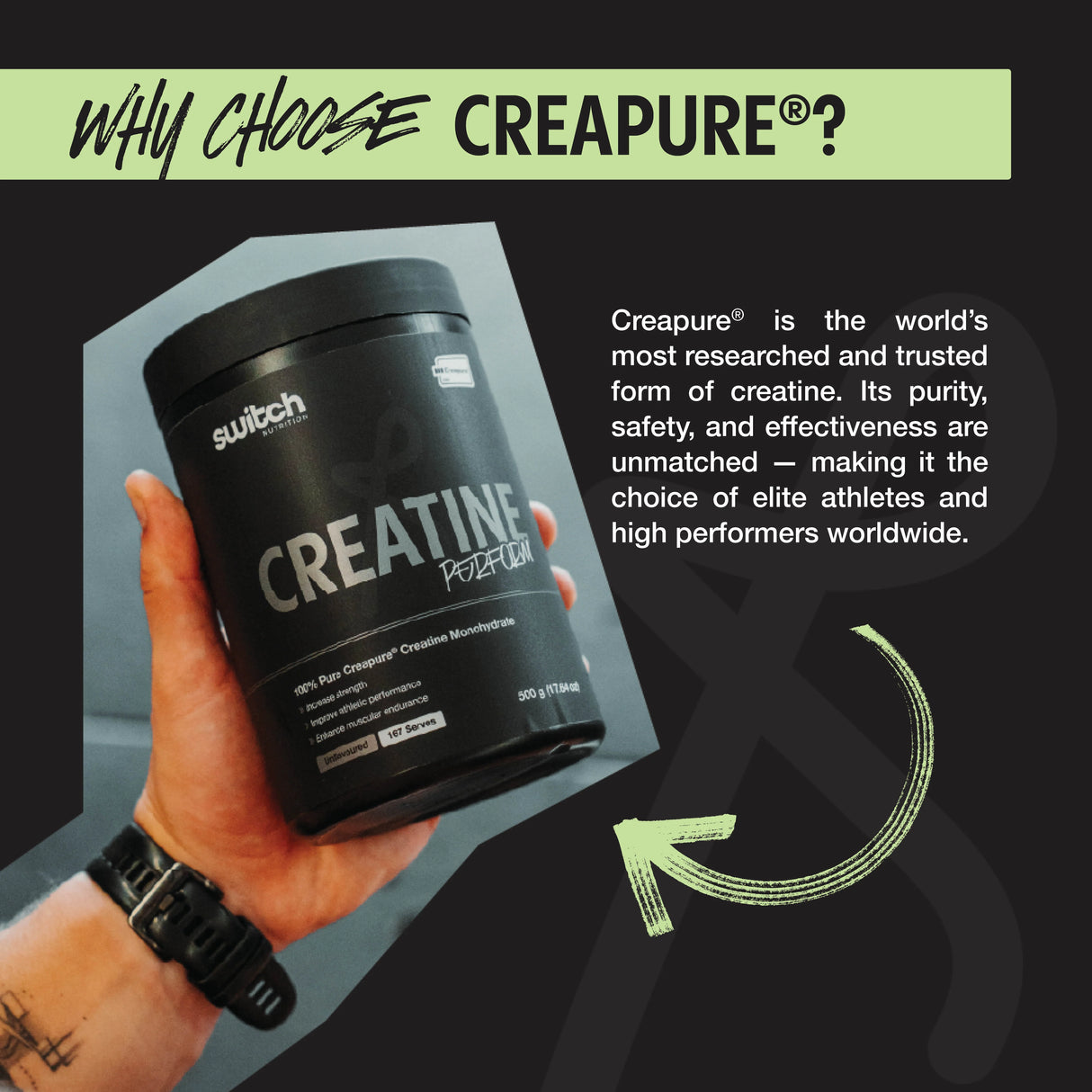 Switch Creatine Perform 500g