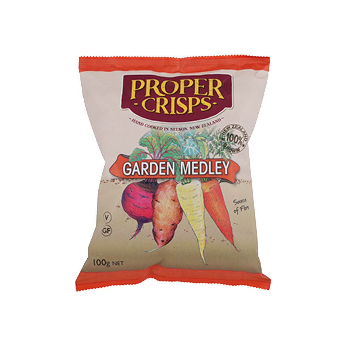 Proper Crisps Garden Medley 35g