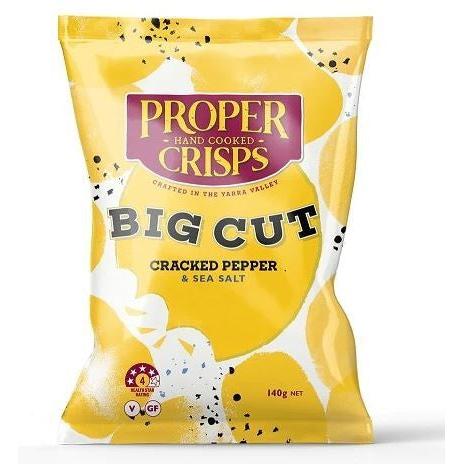 Proper Crisps Proper Big Cut Pepper 140g