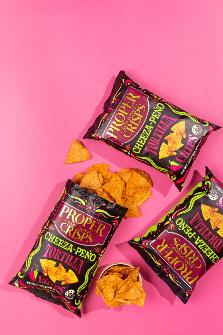 Proper Crisps Cheeza-Peno Tortilla 170g