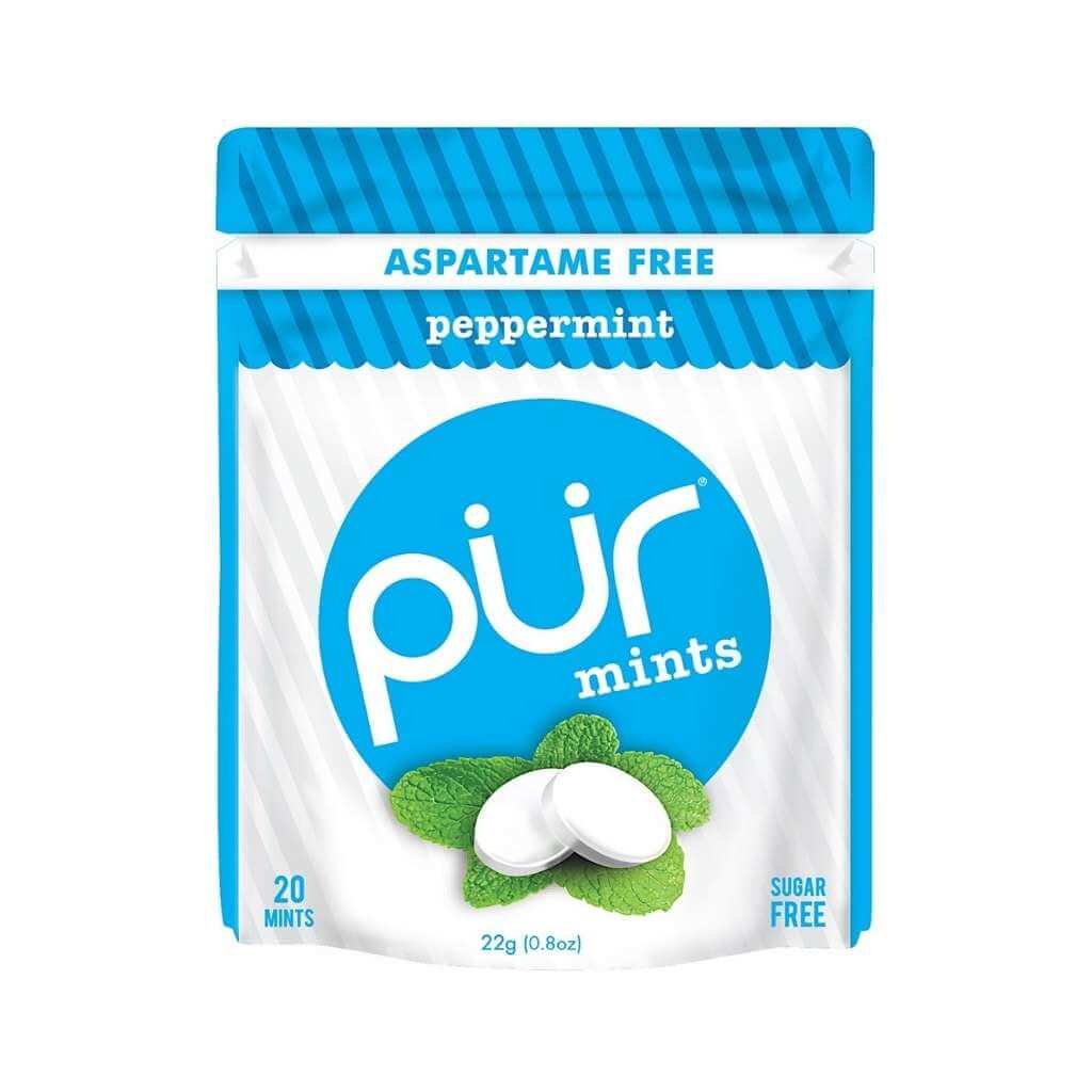 Pur Gum Mints/Peppermint 22g