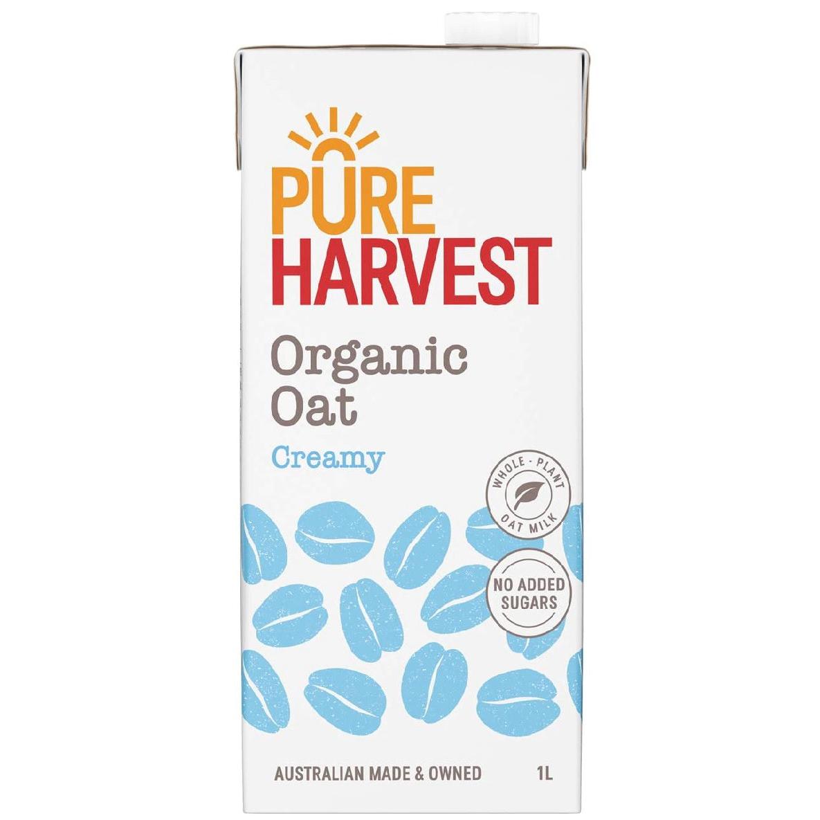 Pure Harvest Organic Oat Milk Creamy 1L