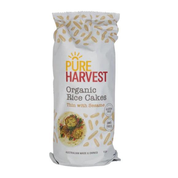 Pure Harvest Rice Cake Sesame150g