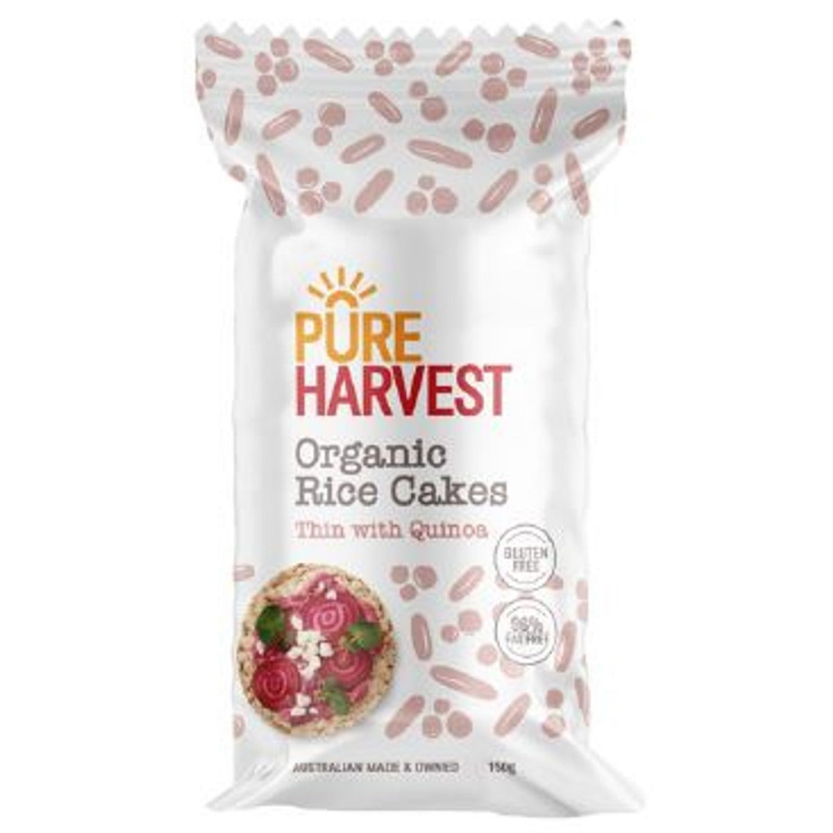 Pure Harvest Rice Thins Quinoa 150g