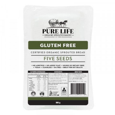 Pure Life GF Five Seed Bread 900g