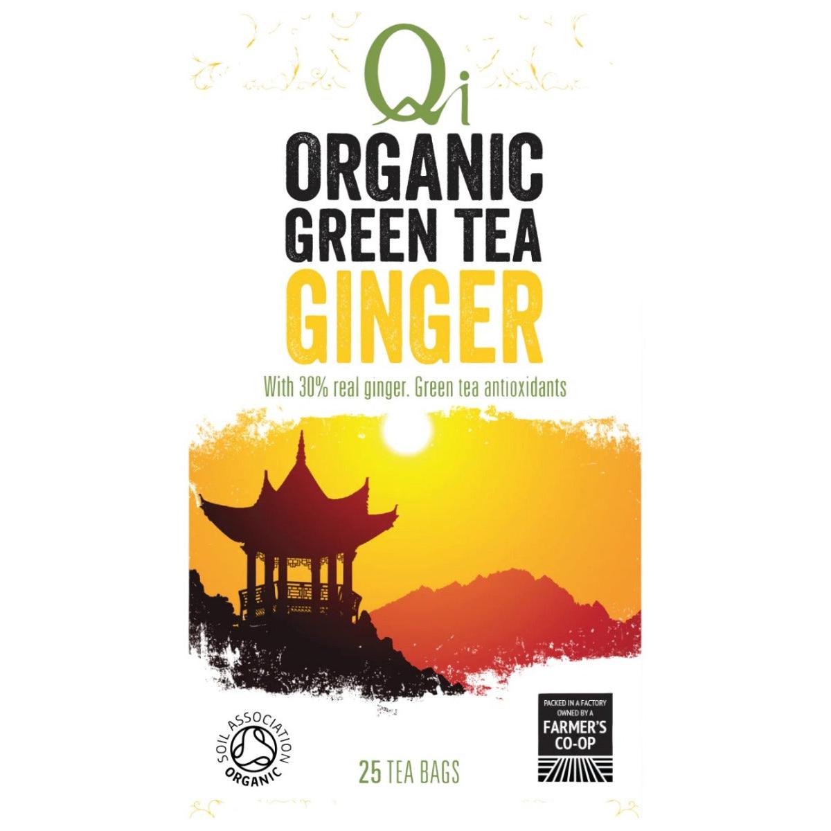 Qi Organic Tea Ginger Green 25TB