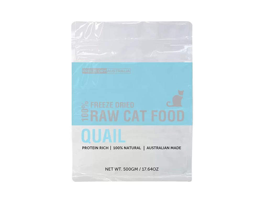 Freeze Dry Australia 100% Raw Quail Cat Food 25g