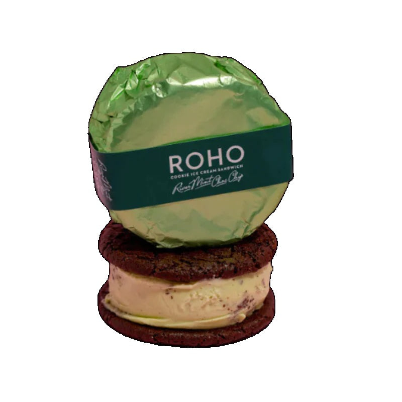 ROHO Cookie Sandwich River Mint Choc Chip 175g