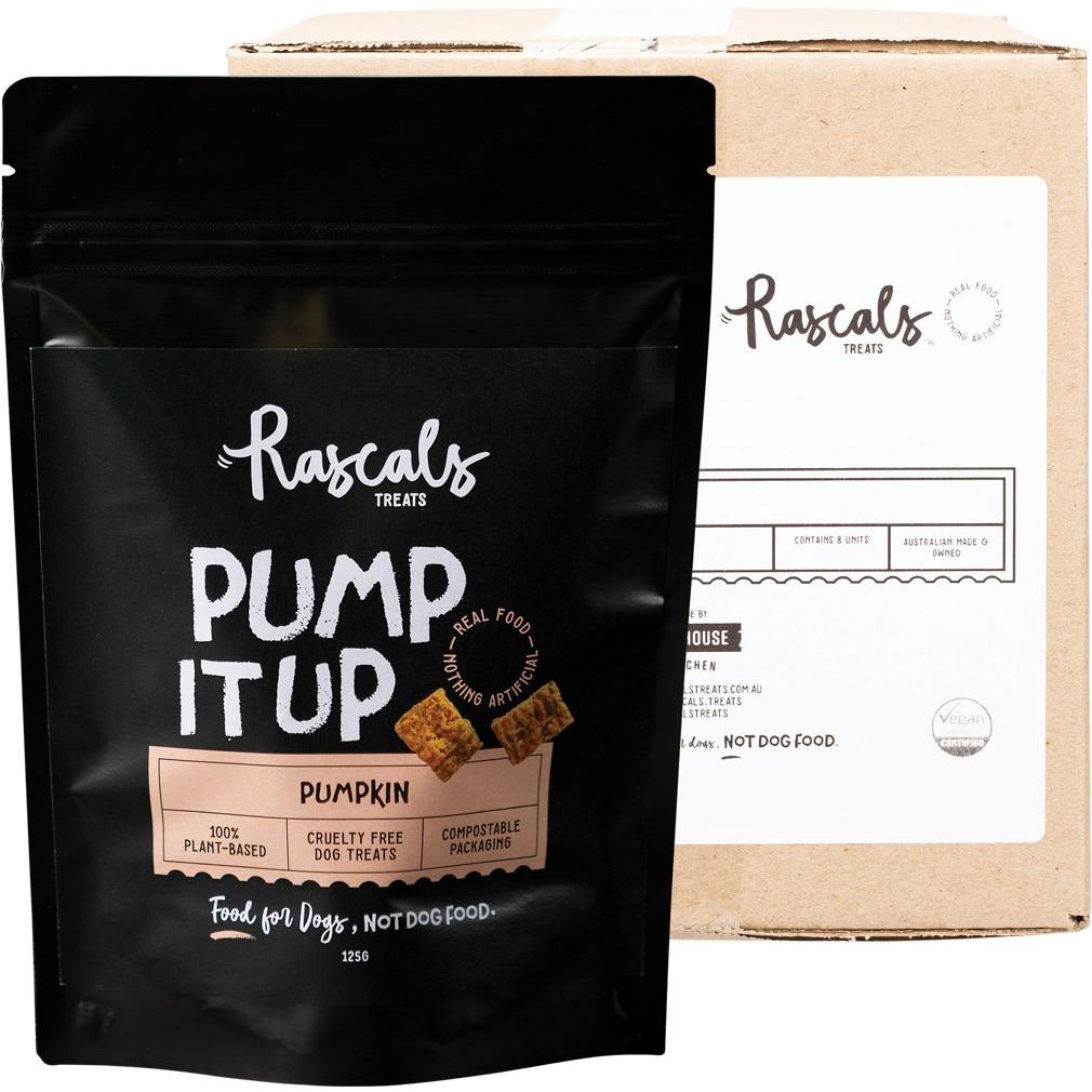 Rascals Treats Dog Treats Pump It Up 125g