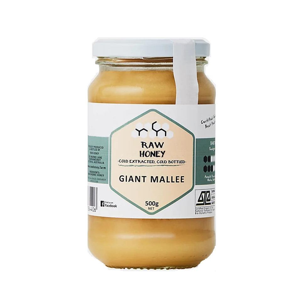 Raw Honey Honey Giant Mallee 500g