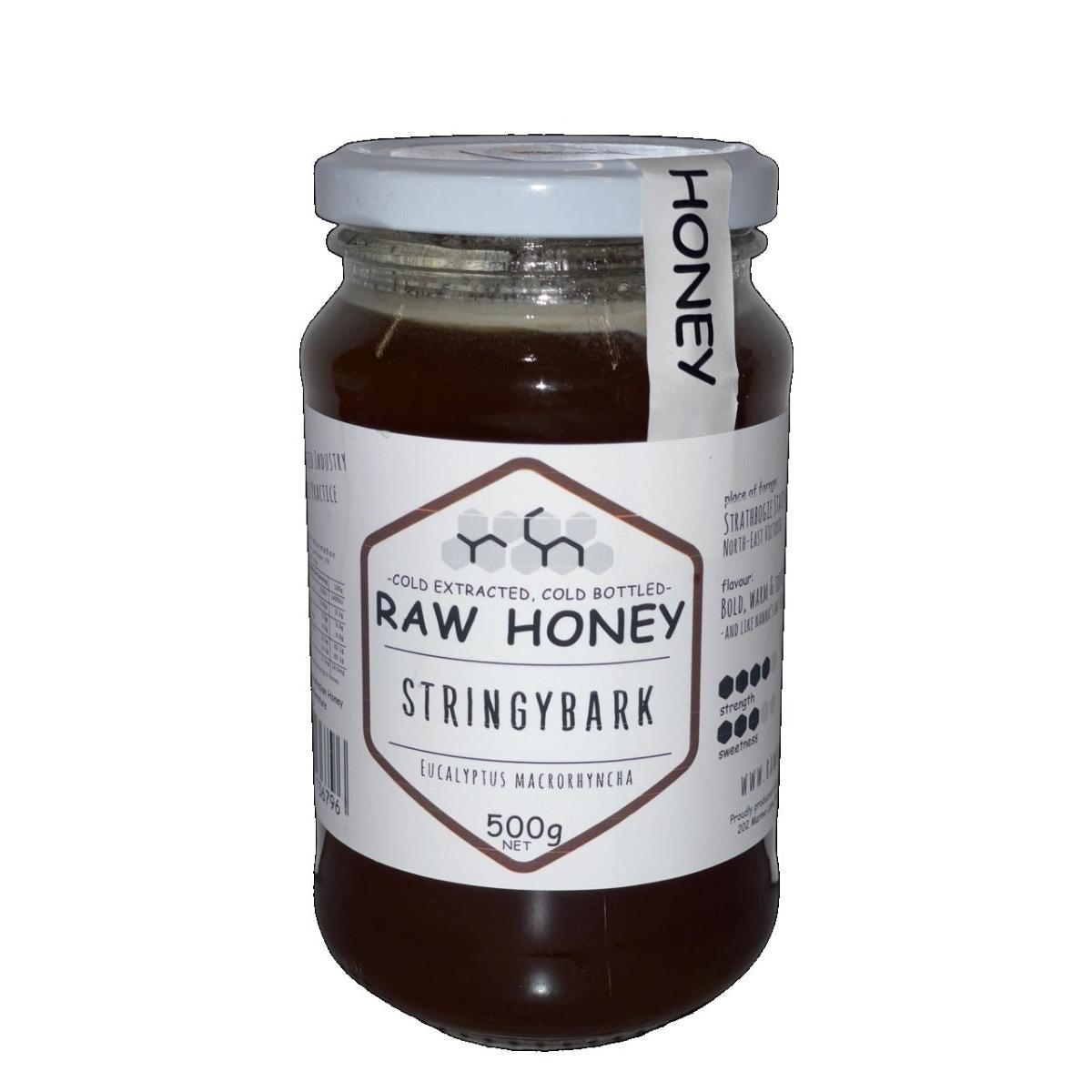 Raw Honey Stringy Tea Tree 500g