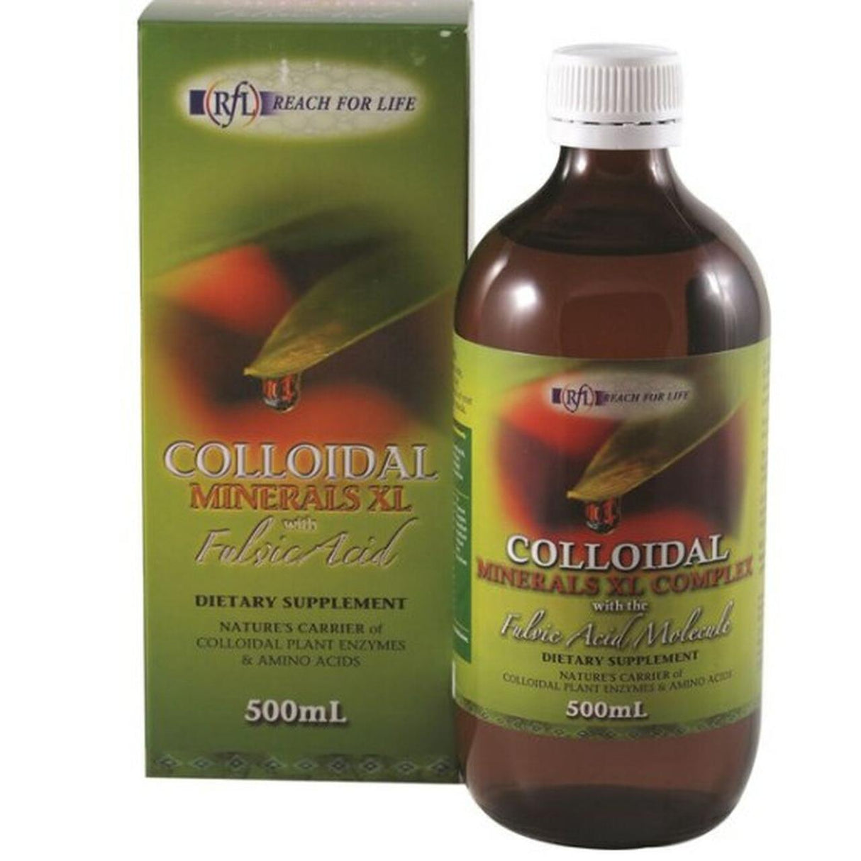 Reach For Life Reach Colloidal Minerals Fulvic 500ml