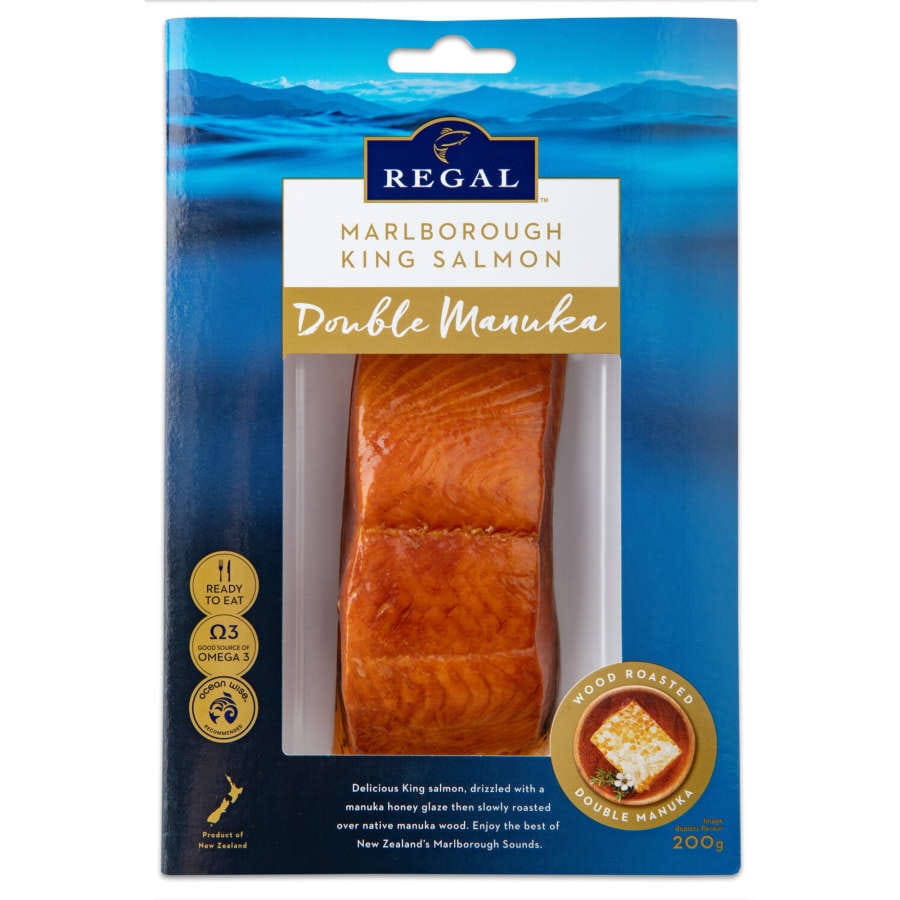 Regal Salmon Double Manuka 200g