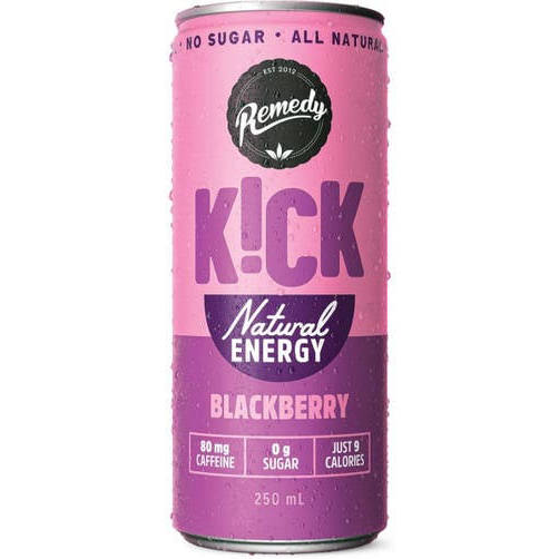 Remedy Kick Blackberry 4x250ml
