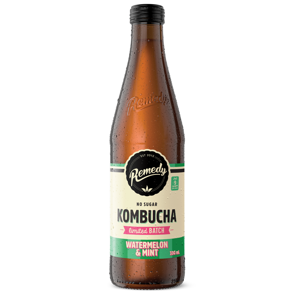 Remedy Kombucha Watermelon & Mint 330ml