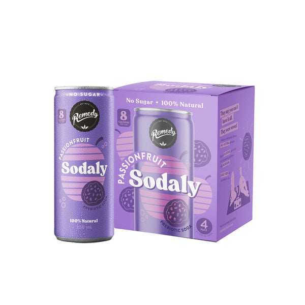 Remedy Sodaly Passion 4X250ml