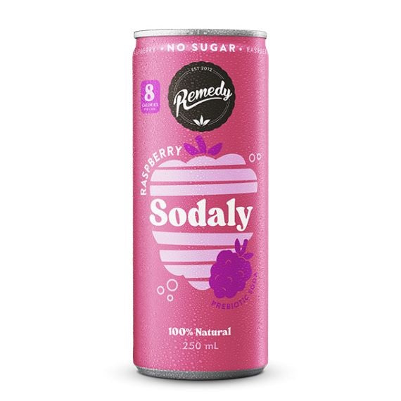 Remedy Sodaly Raspberry 250ml