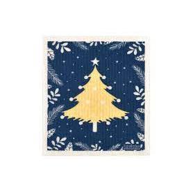 Retro Retro Christmas Sponge Cloth