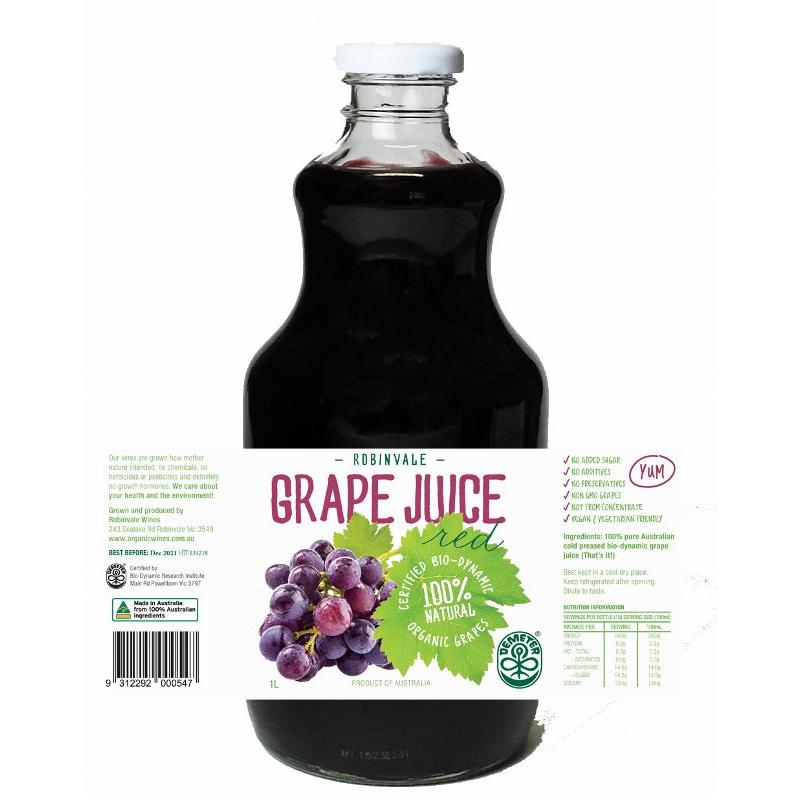 Robinvale Grape Juice Red 1L