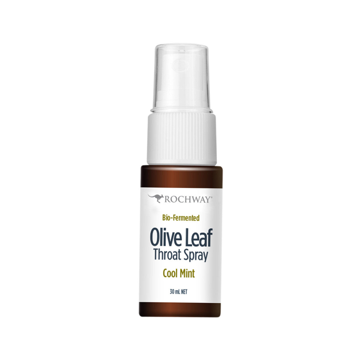 Rochway Throat Spray Olive Leaf Mint 30ml