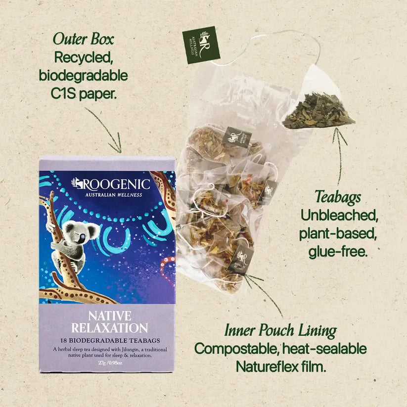 Roogenic Native Relaxation Tea 18tb