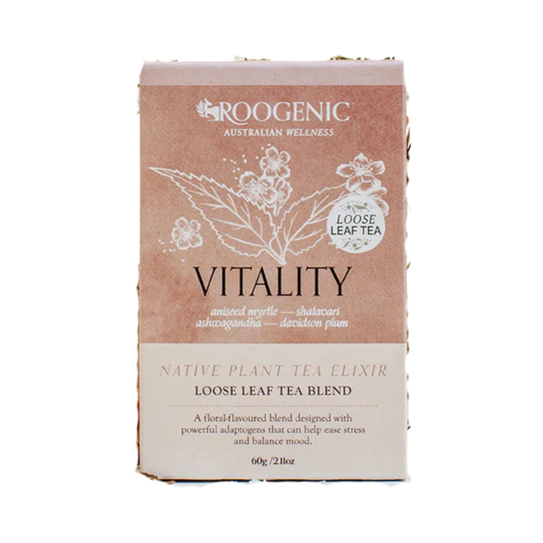 Roogenic Vitality Tea Elixir Loose Leaf Tea Blend 60g